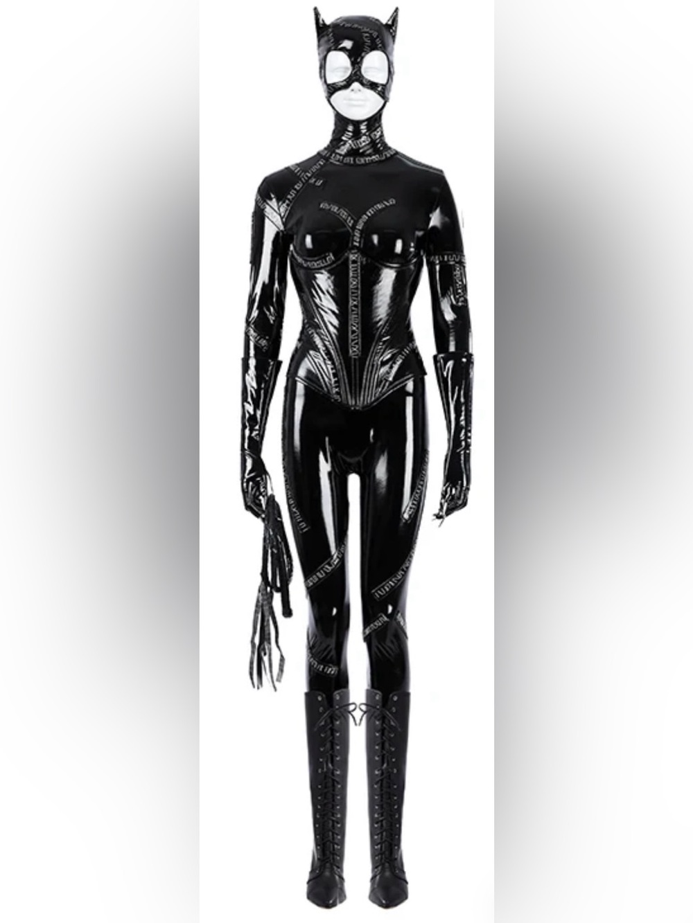 Catwoman-Style Costume Set